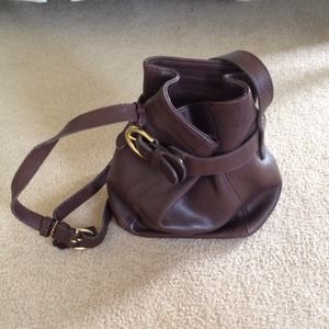 A Vera Bradley bowling bag and a coach bag