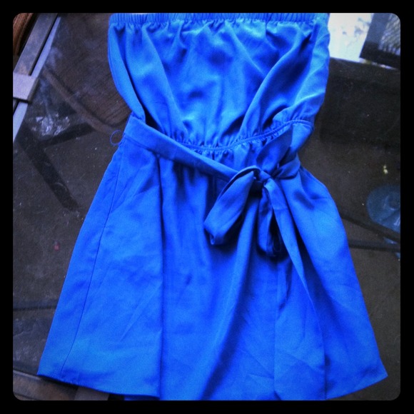 Royal blue Express dress