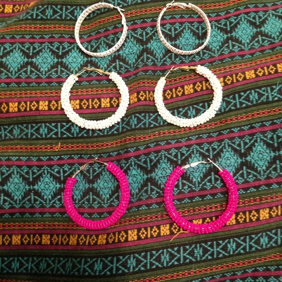 Hoop earrings