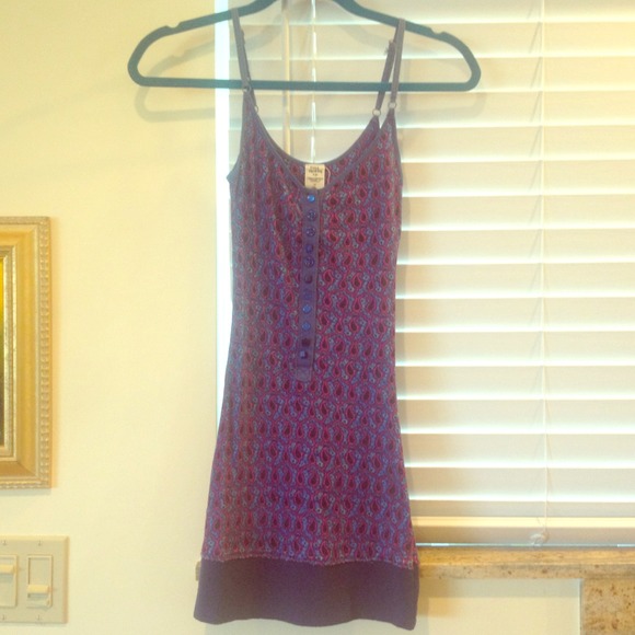 Free People Blue/Purple Tank