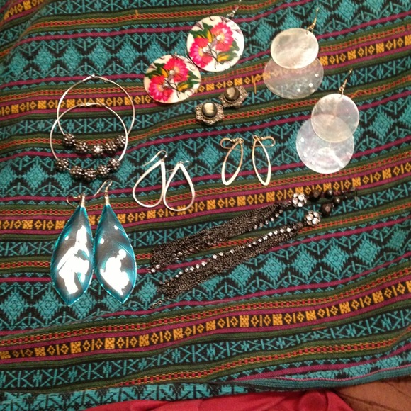 Earrings (random collection)