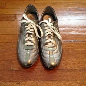 Cole Haan comfortable Nike Air walking shoes.