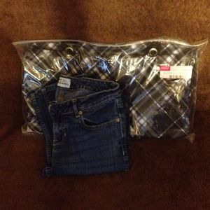 Tote and jeans reserved