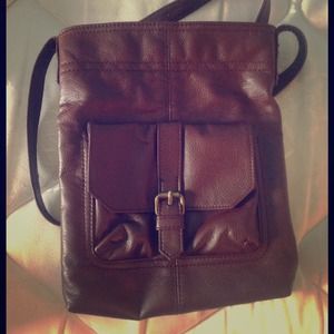 Brown small satchel