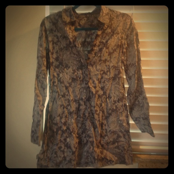 Express Printed Long Top or Dress