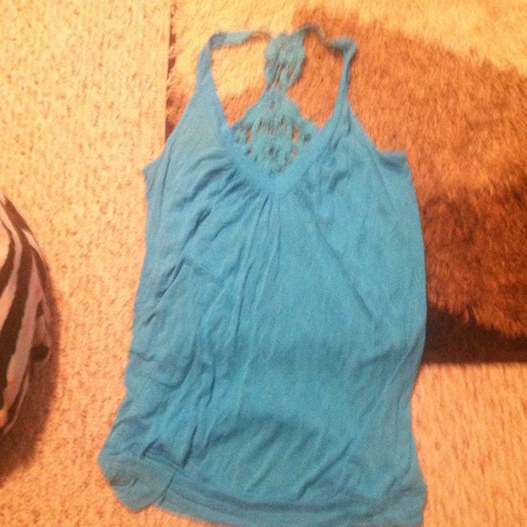 Blue tank top