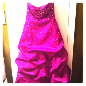 Used twice prom dress