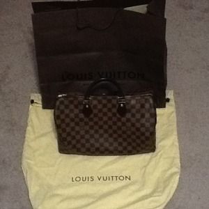 Authentic Louis Vuitton Speedy 35 [Top Handle]