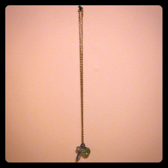 Long gem necklace