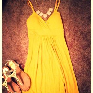 Forever 21 Yellow SunDress