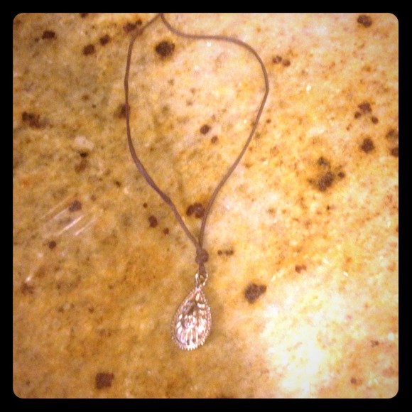 Brown String Necklace