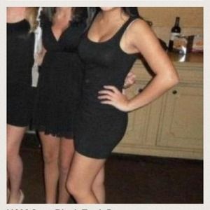 ❌Sold❌ H&M Sexy Black Tank Dress