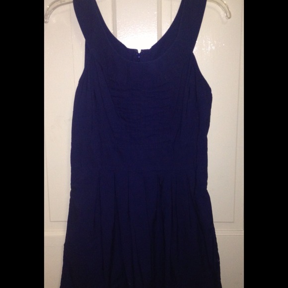 Pretty navy dress