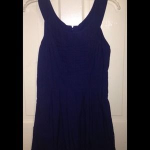 Pretty navy dress