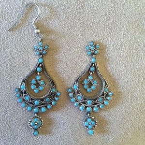 Turquoise earrings