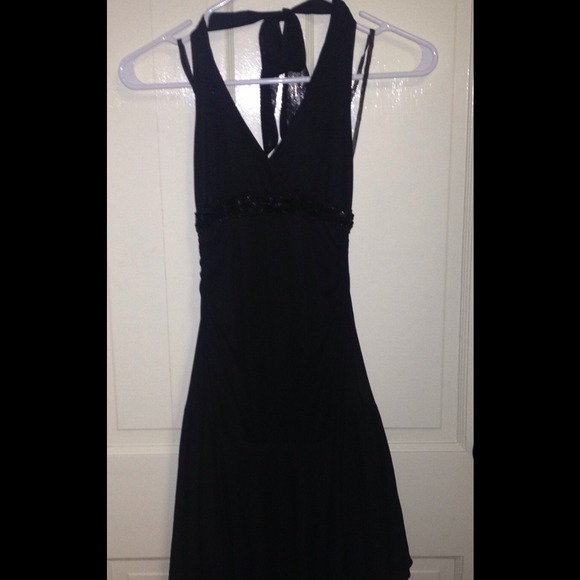 Black formal dress