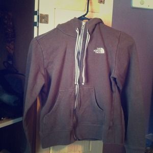 Brown north face jacket
