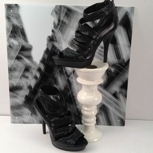 BCBG strappy sandals