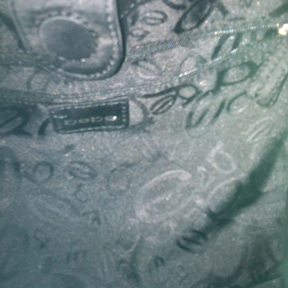 Bebe Zebra Ruffle Handbag - Picture 3 of 4