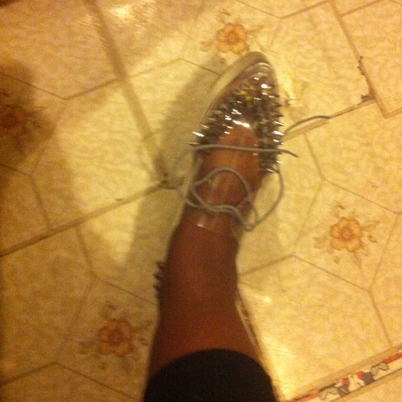 More Pics For The j.C Clear Spike Shoes