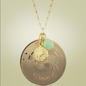 a.v. maxAstrology TAURUS Necklace Gold