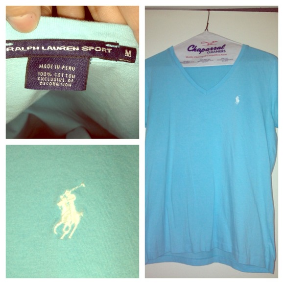 Ralph Lauren Polo V-Neck Tee!