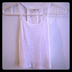 Abercrombie cropped tanktop M