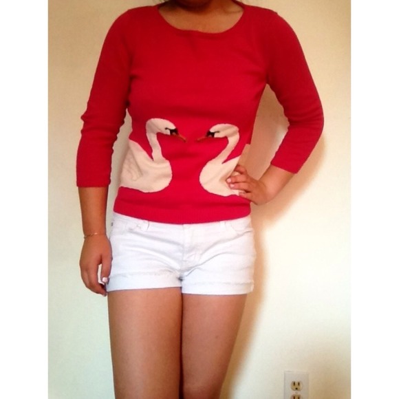 Swan sweater