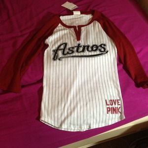 Astros baseball tee