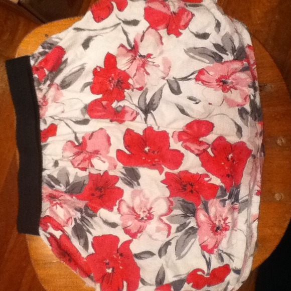 Floral skirt!