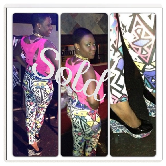 Aztec Leggins - Picture 1 of 5