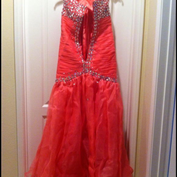Mermaid Sweet❤ Organza Prom Dress - Picture 2 of 4