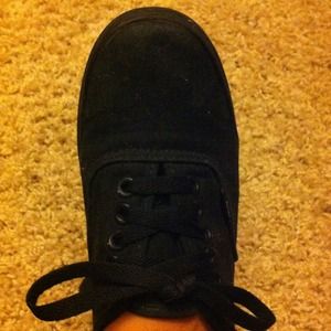 All black vans