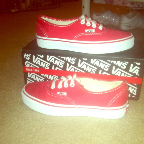 Red Vans
