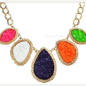 Very cute necklace and blue bubble necklace