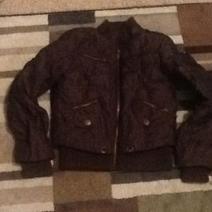 Brown winter jacket