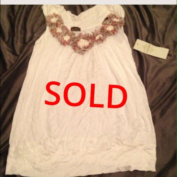 Maternity tank top with cute flowers