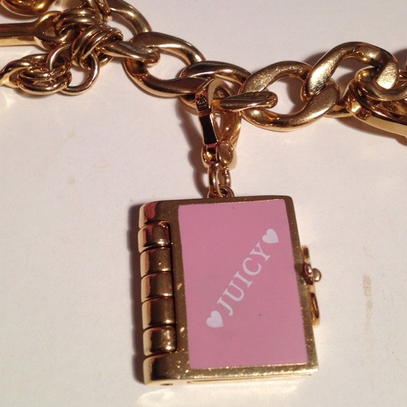 Juicy Couture 'diary' charm