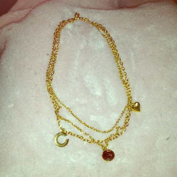 Gold Coach Necklace