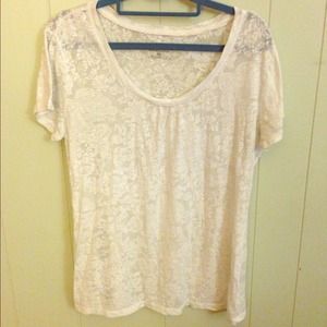 🎉BUNDLED🎉SHEER PATTERNED SHIRT