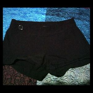 Black dressy shorts