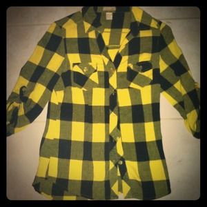 Bumblebee flannel