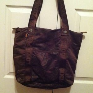 Victoria's Secret PINK Brown Totebag!