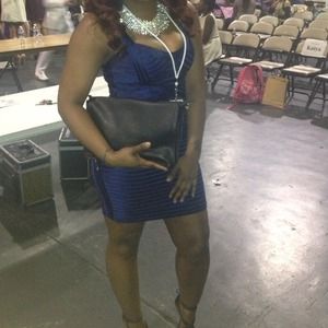 Navy Blue Dress (BCBG)