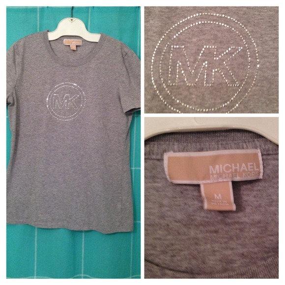 Authentic Michael Kors T w studded embellishment