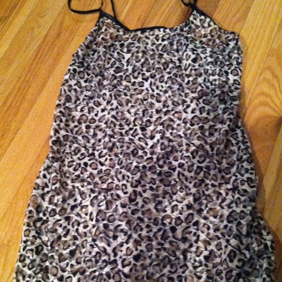 Leopard print tank