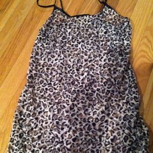Leopard print tank