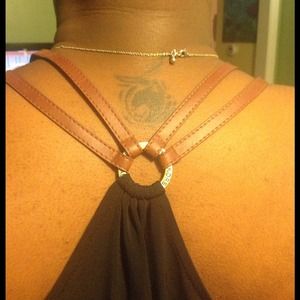 Black maxi dress with cowl neck very sexy