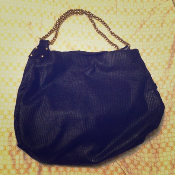 Authentic Black and gold Stella McCartney bag