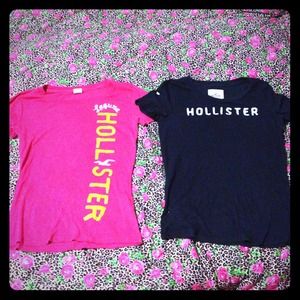 Pair of Hollister shirts